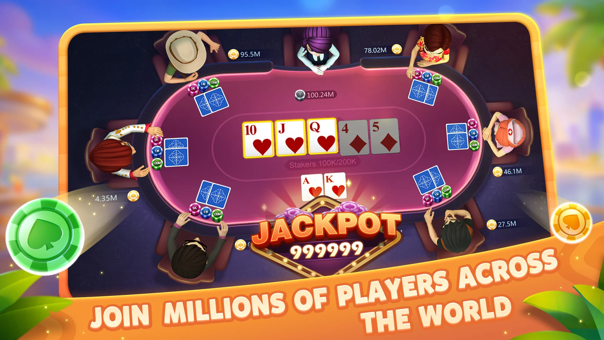 Giao diện chính ứng dụng 8bet